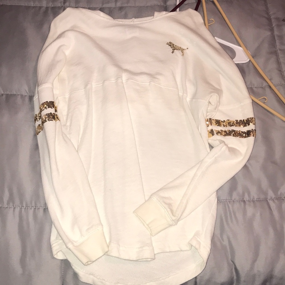 Lightweight bling hoodie